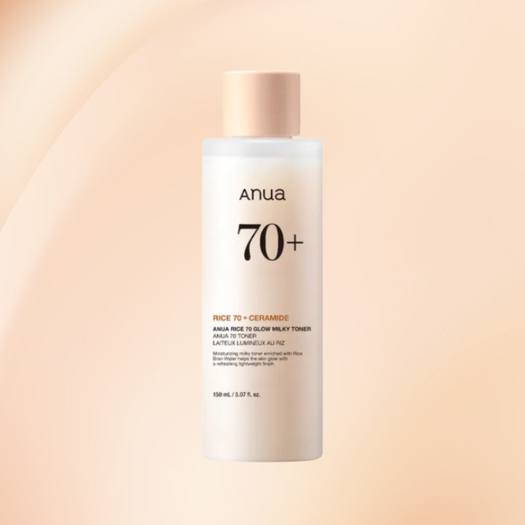 ANUA Rice 70 Glow Milky Toner – rozjasňujúce hydratačné tonikum