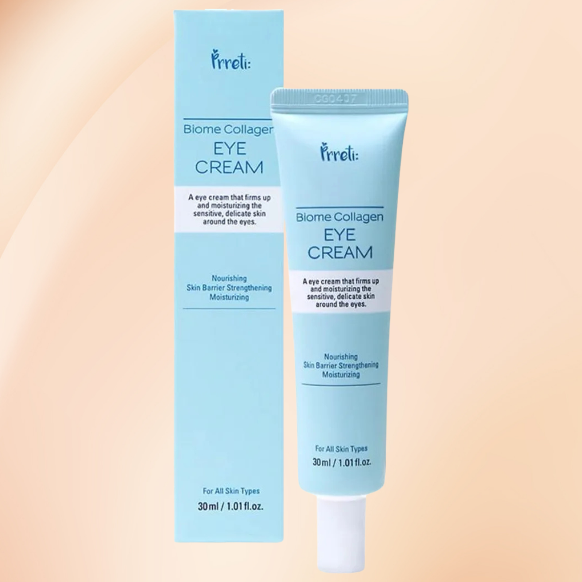 PRRETI Biome Collagen Eye Cream – kolagénový očný krém
