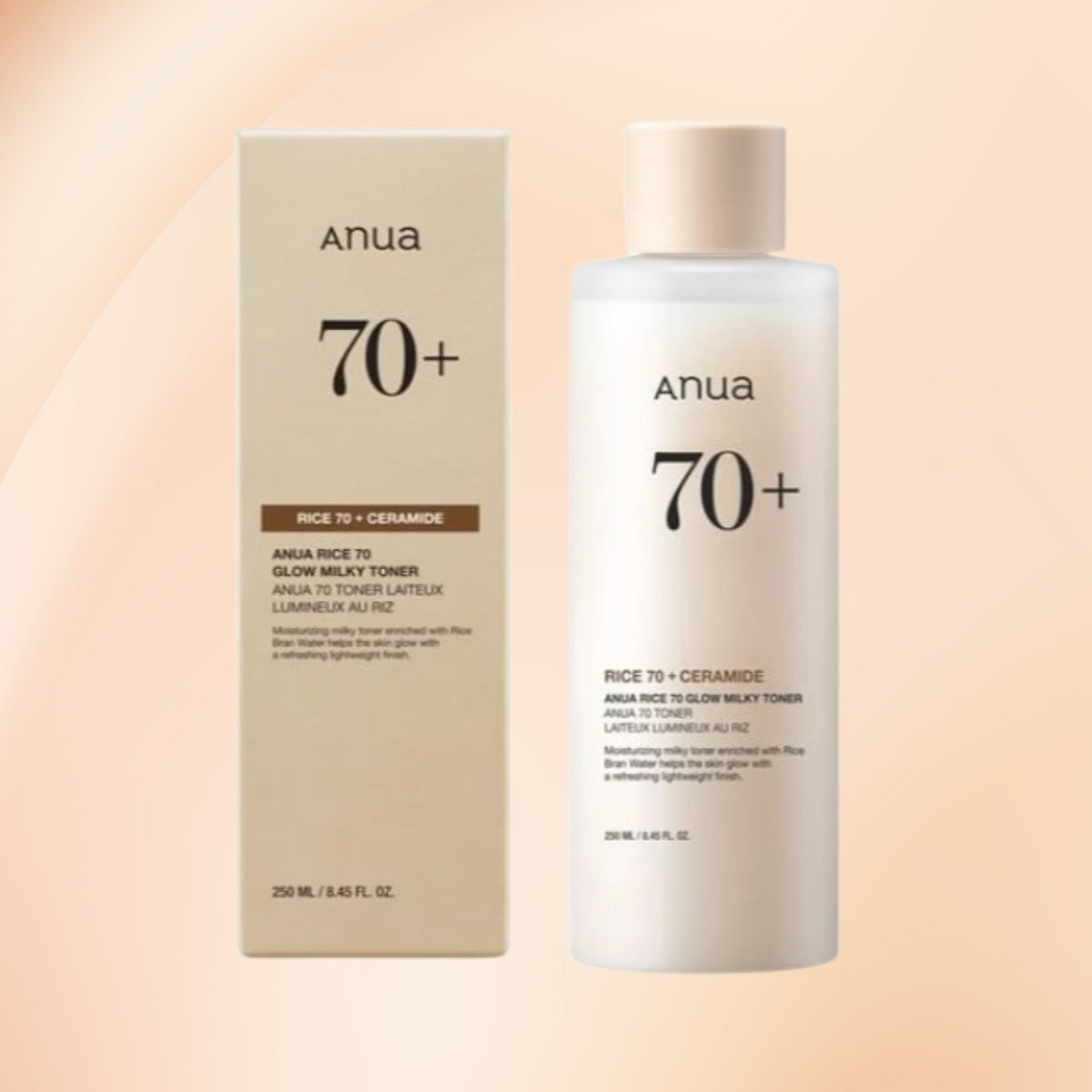 ANUA Rice 70 Glow Milky Toner – rozjasňujúce hydratačné tonikum