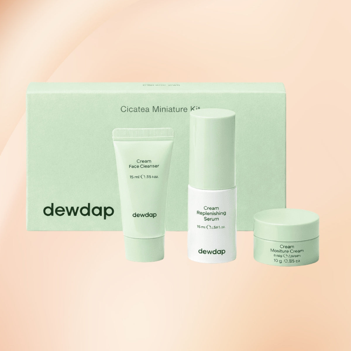 DEWDAP Upokojujúci mini set CicaTea – pre citlivú pleť