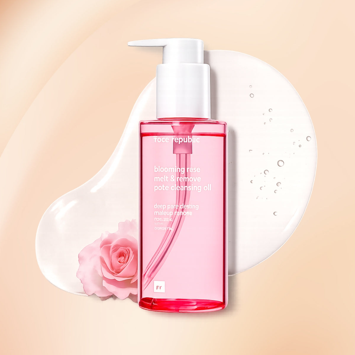 Face Republic Blooming Rose Melt & Remove Pore Cleansing Oil – odličovací čistiaci olej