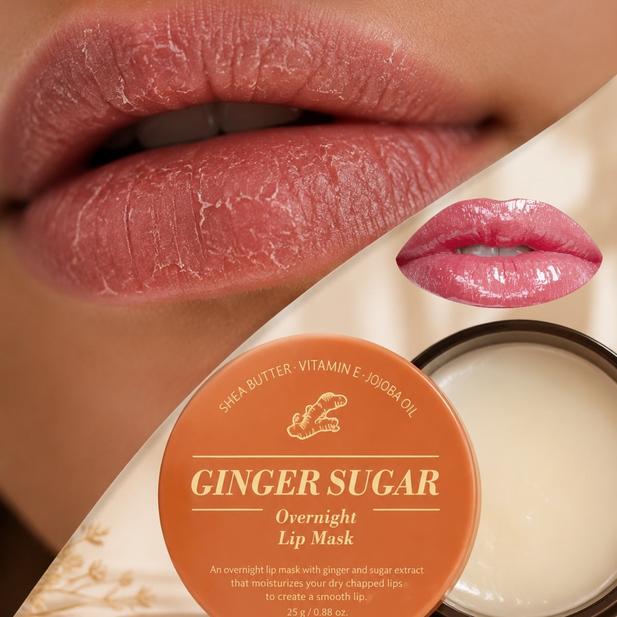 Etude Ginger Sugar Overnight Lip Mask – nočná maska na pery