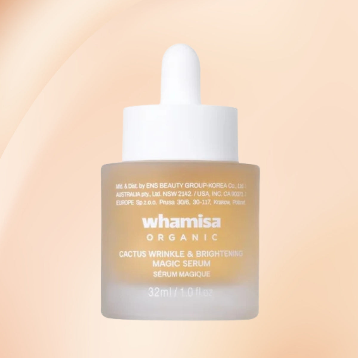 WHAMISA BIO Magic sérum z opuncie – rozjasňujúce pleťové sérum